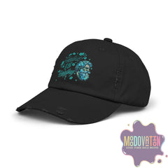 Stoic Feeling Is Healing – Unisex Distressed Vintage Hat - MOODOVATION