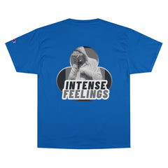 Intense Feelings - Grey Print Unisex Champion T-Shirt