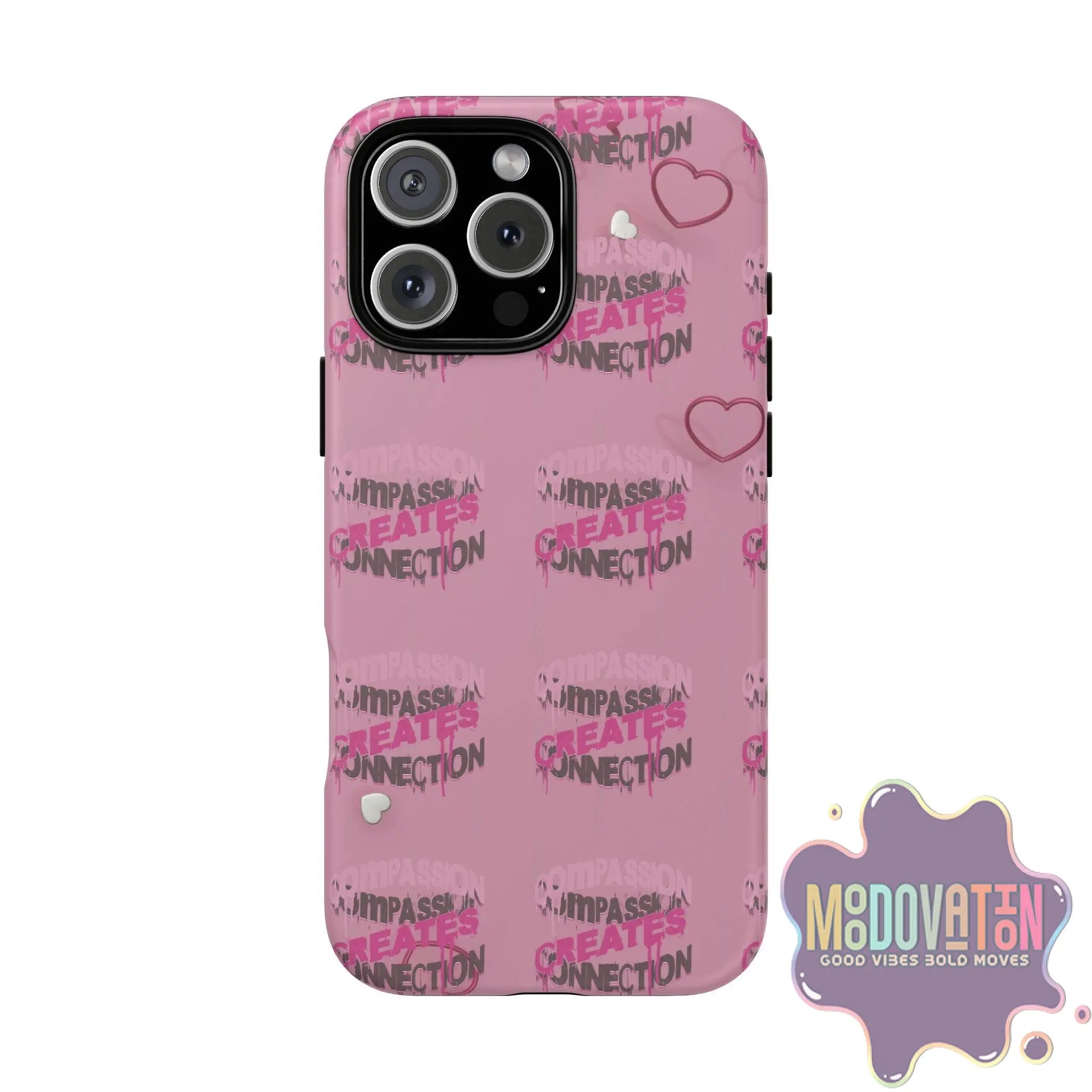 Compassion Creates Connection Phone Case - MOODOVATION