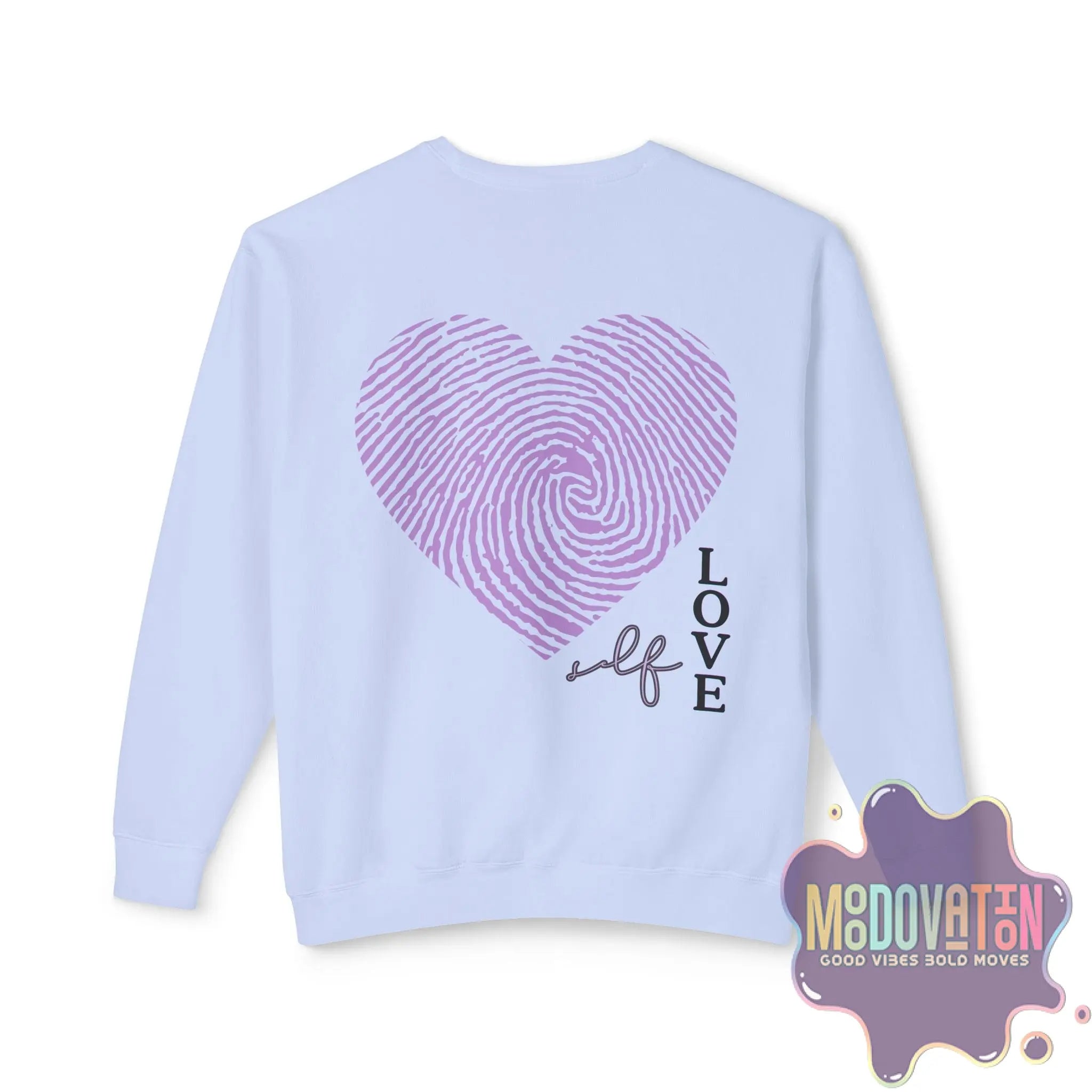 Feeling Is Healing Lightweight Crewneck Sweatshirt - Spring Edition Moodovation