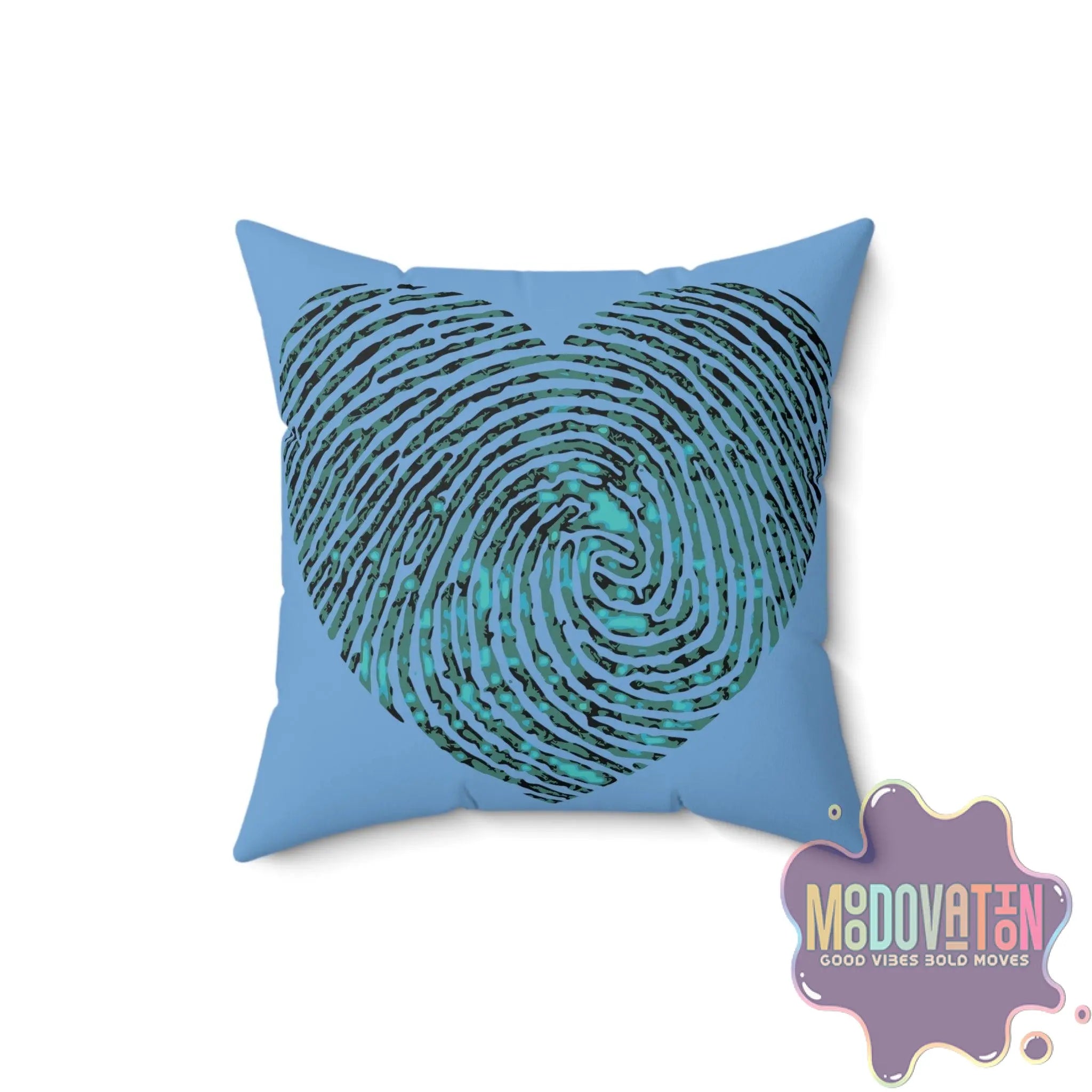 Feeling Is Healing Faux Suede Square Pillow - MOODOVATION