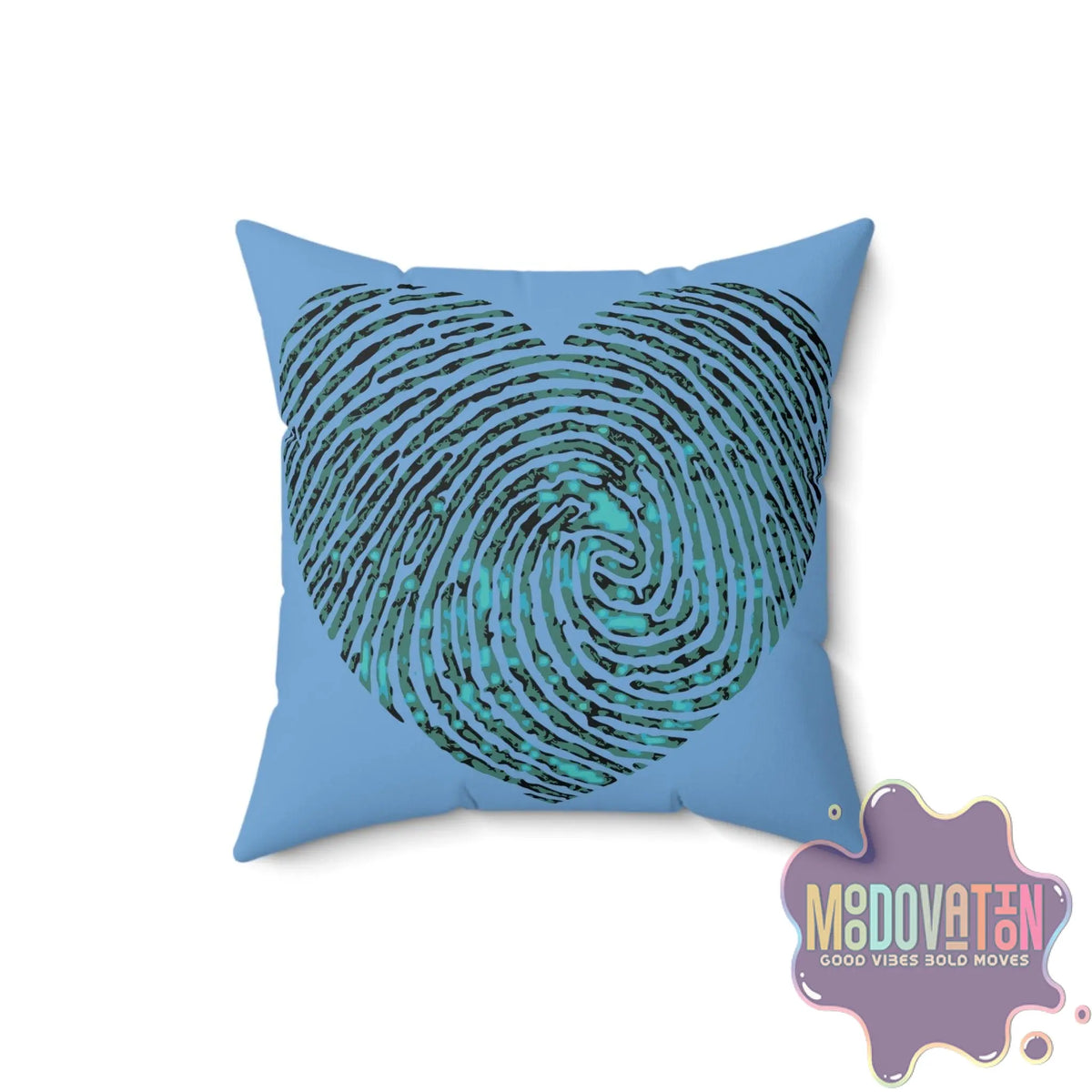 Feeling Is Healing Faux Suede Square Pillow - MOODOVATION