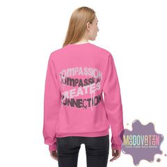 Self-Compassion Unisex Midweight Crewneck Sweatshirt - MOODOVATION