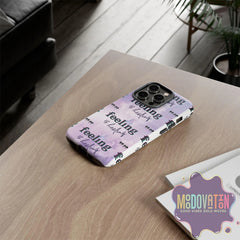 Feeling Is Healing Phone Case - Lilac - MOODOVATION