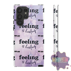 Feeling Is Healing Phone Case - Lilac - MOODOVATION