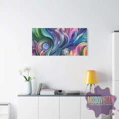 Ethereal Flow Matte Canvas - MOODOVATION