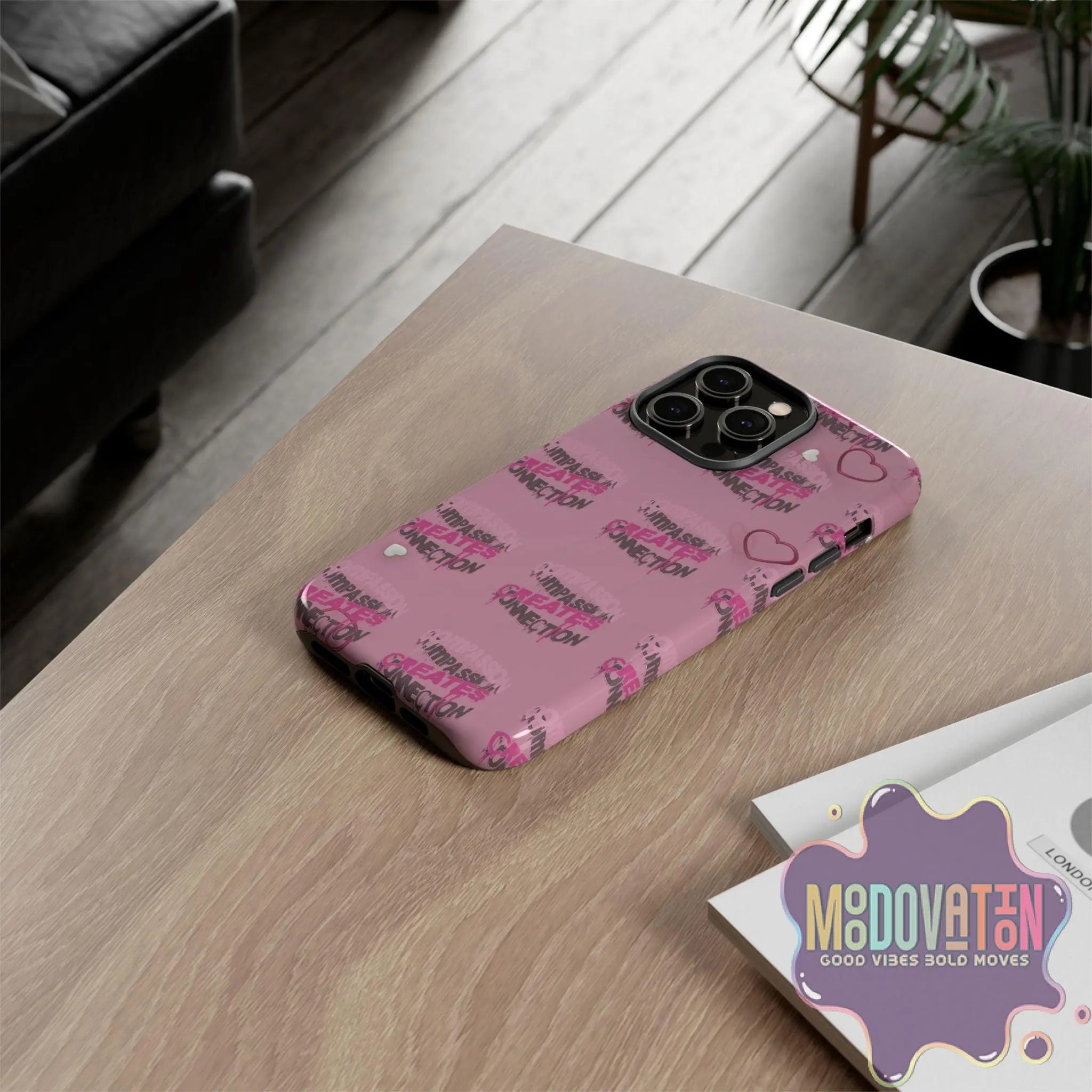 Compassion Creates Connection Phone Case - MOODOVATION