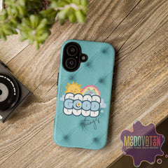 Good Things Phone Case - Teal - MOODOVATION