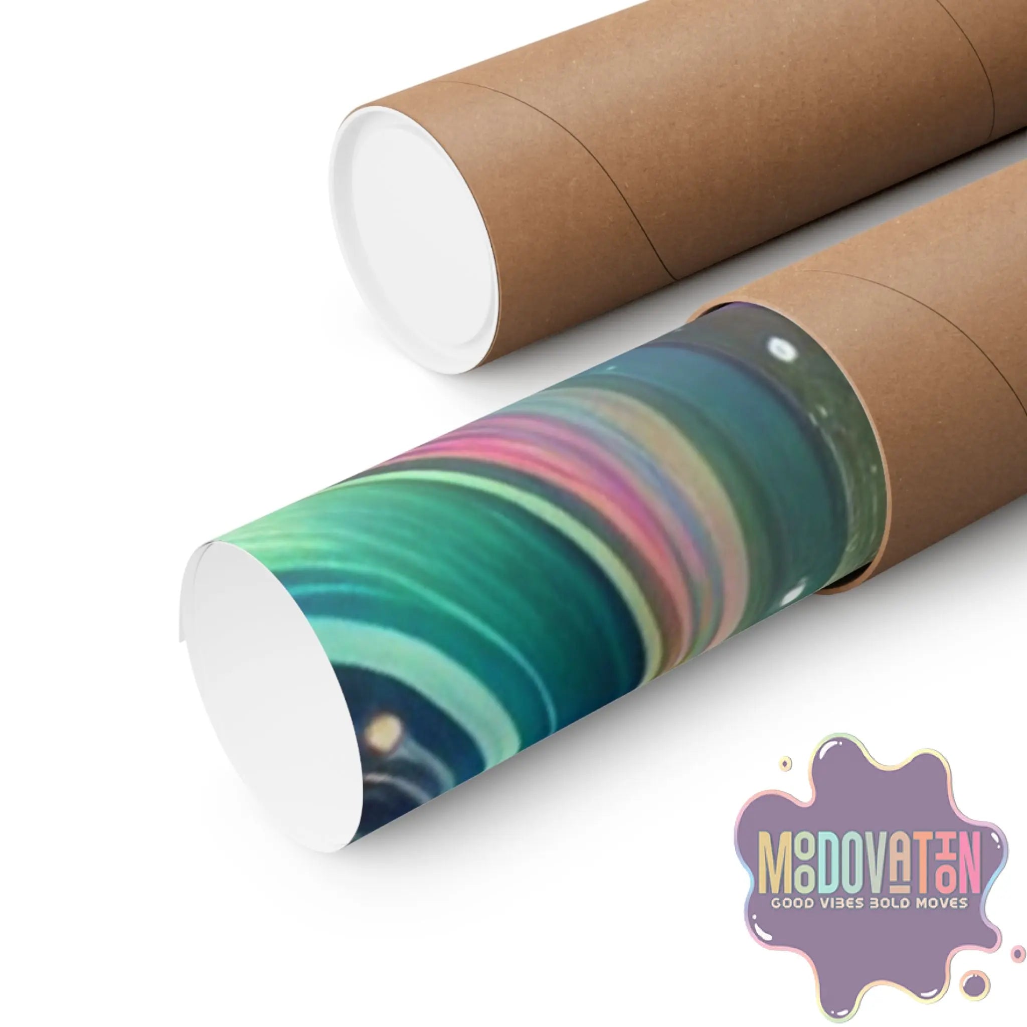 Ethereal Flow Matte Poster - MOODOVATION
