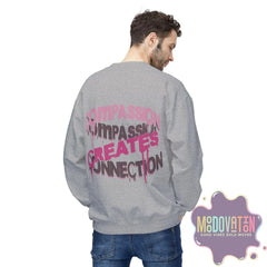 Self-Compassion Unisex Midweight Crewneck Sweatshirt - MOODOVATION
