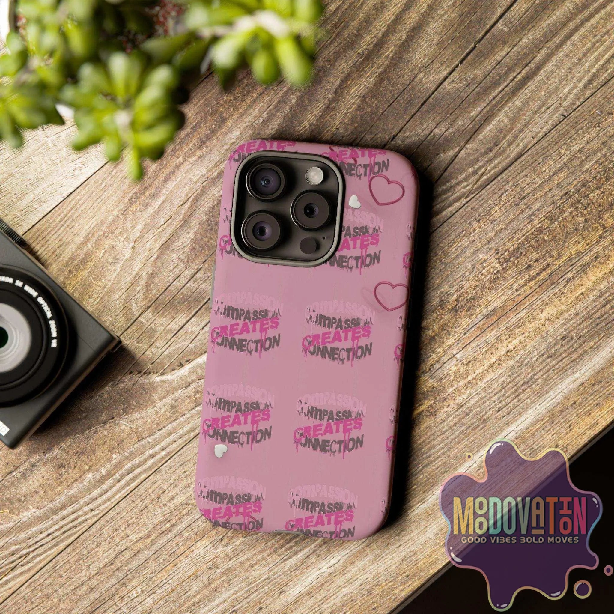 Compassion Creates Connection Phone Case - MOODOVATION