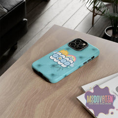 Good Things Phone Case - Teal - MOODOVATION