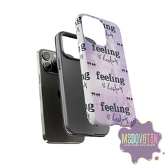 Feeling Is Healing Phone Case - Lilac - MOODOVATION