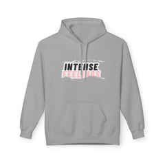 Intense Feelings Unisex Midweight Hoodie - Rose Pink Print