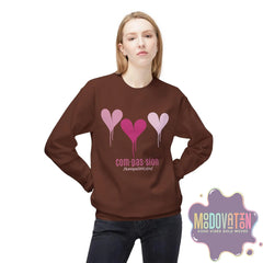 Self-Compassion Unisex Midweight Crewneck Sweatshirt - MOODOVATION