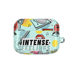 Intense Feelings - Cyan AirPod Case