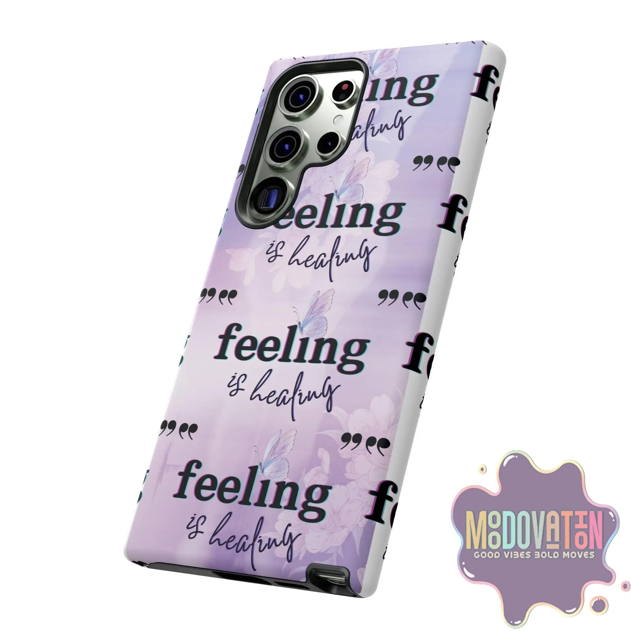 Feeling Is Healing Phone Case - Lilac - MOODOVATION