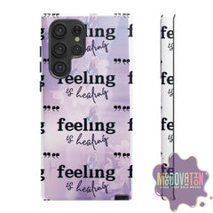Feeling Is Healing Phone Case - Lilac - MOODOVATION
