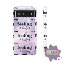 Feeling Is Healing Phone Case - Lilac - MOODOVATION