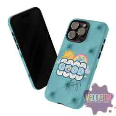 Good Things Phone Case - Teal - MOODOVATION
