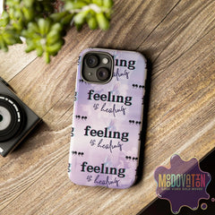 Feeling Is Healing Phone Case - Lilac - MOODOVATION