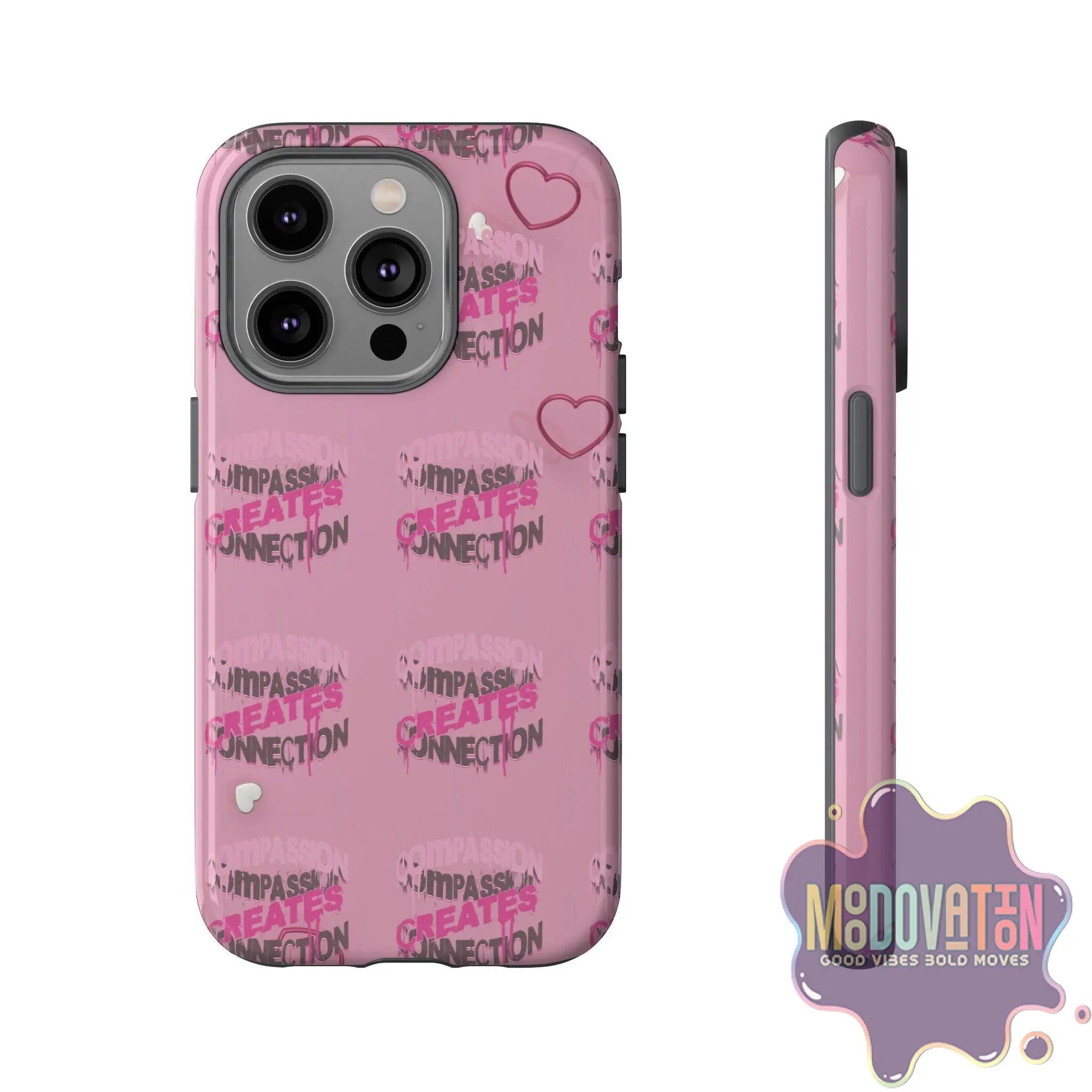 Compassion Creates Connection Phone Case - MOODOVATION