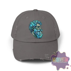 Marcus Aurelius Stoic - Unisex Distressed Vintage Hat - MOODOVATION