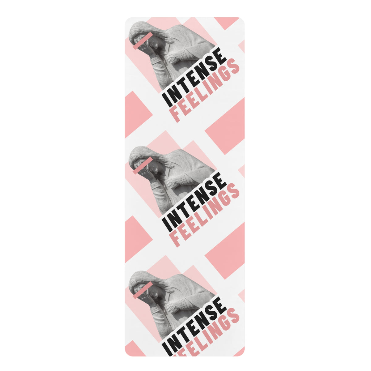 Intense Feelings – Rose Pink Premium Rubber Yoga Mat