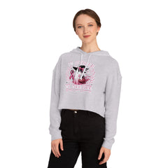 In October We Wear Pink – Women’s Cropped Hoodie