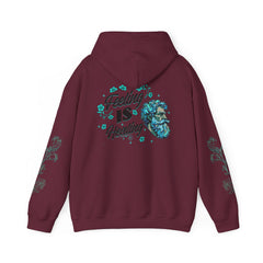 Feeling Is Healing - Unisex Statement Sleeve Hoodie