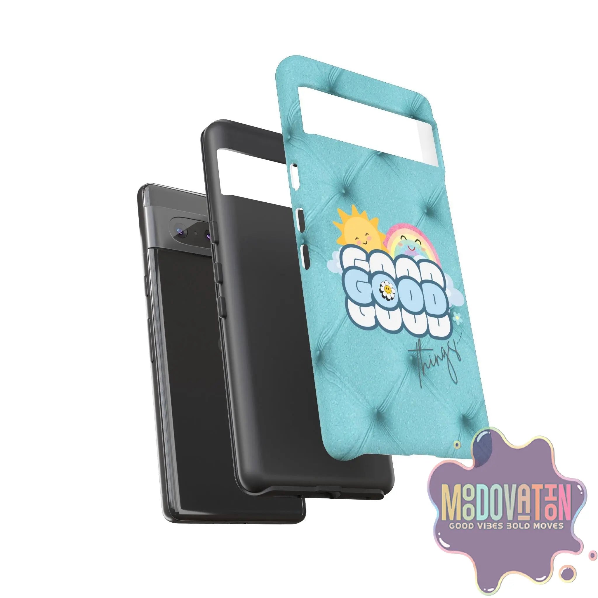 Good Things Phone Case - Teal - MOODOVATION