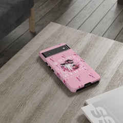 In October We Wear Pink Tough Phone Case – Breast Cancer Awareness