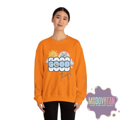 Good Things Unisex Heavy Blend Crewneck Sweatshirt - MOODOVATION