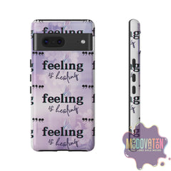 Feeling Is Healing Phone Case - Lilac - MOODOVATION