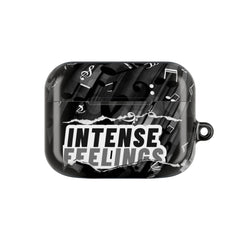 Intense Feelings - Black Airpod Case