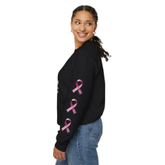 In October We Wear Pink – Breast Cancer Awareness Unisex Crewneck Sweatshirt
