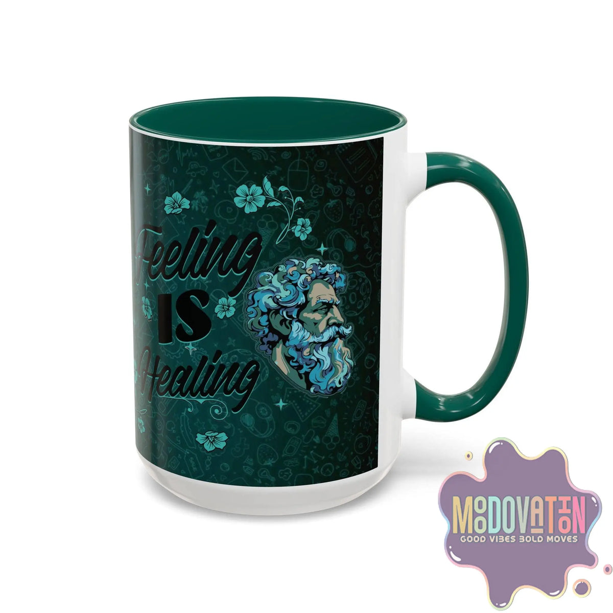 Feeling Is Healing Coffee Mug (11oz, 15oz) - MOODOVATION