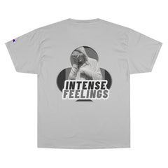 Intense Feelings - Grey Print Unisex Champion T-Shirt