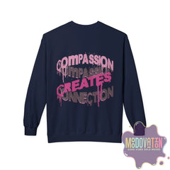 Self-Compassion Unisex Midweight Crewneck Sweatshirt - MOODOVATION