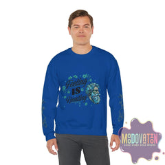 Feeling Is Healing Unisex Heavy Blend Crewneck Sweatshirt - MOODOVATION
