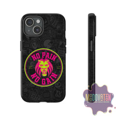 No Pain No Gain Phone Case - Black - MOODOVATION