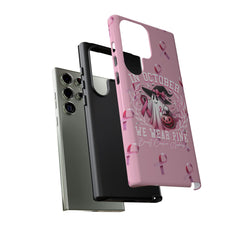 In October We Wear Pink Tough Phone Case – Breast Cancer Awareness