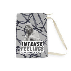 Intense Feelings - Grey Laundry Bag