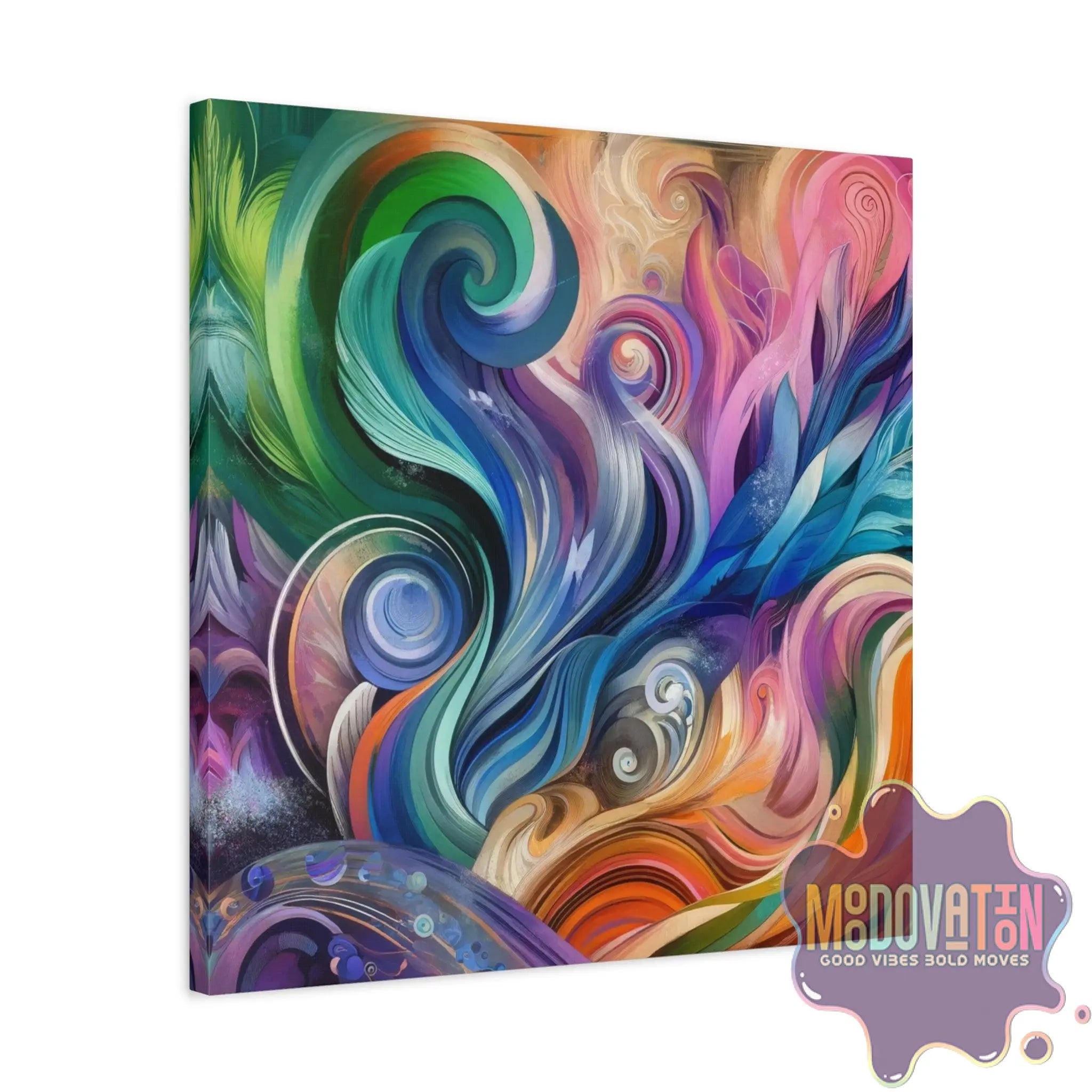 Ethereal Flow Matte Canvas - MOODOVATION