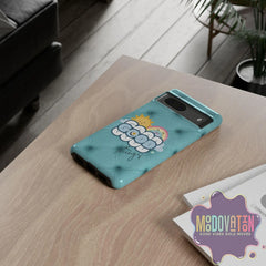 Good Things Phone Case - Teal - MOODOVATION