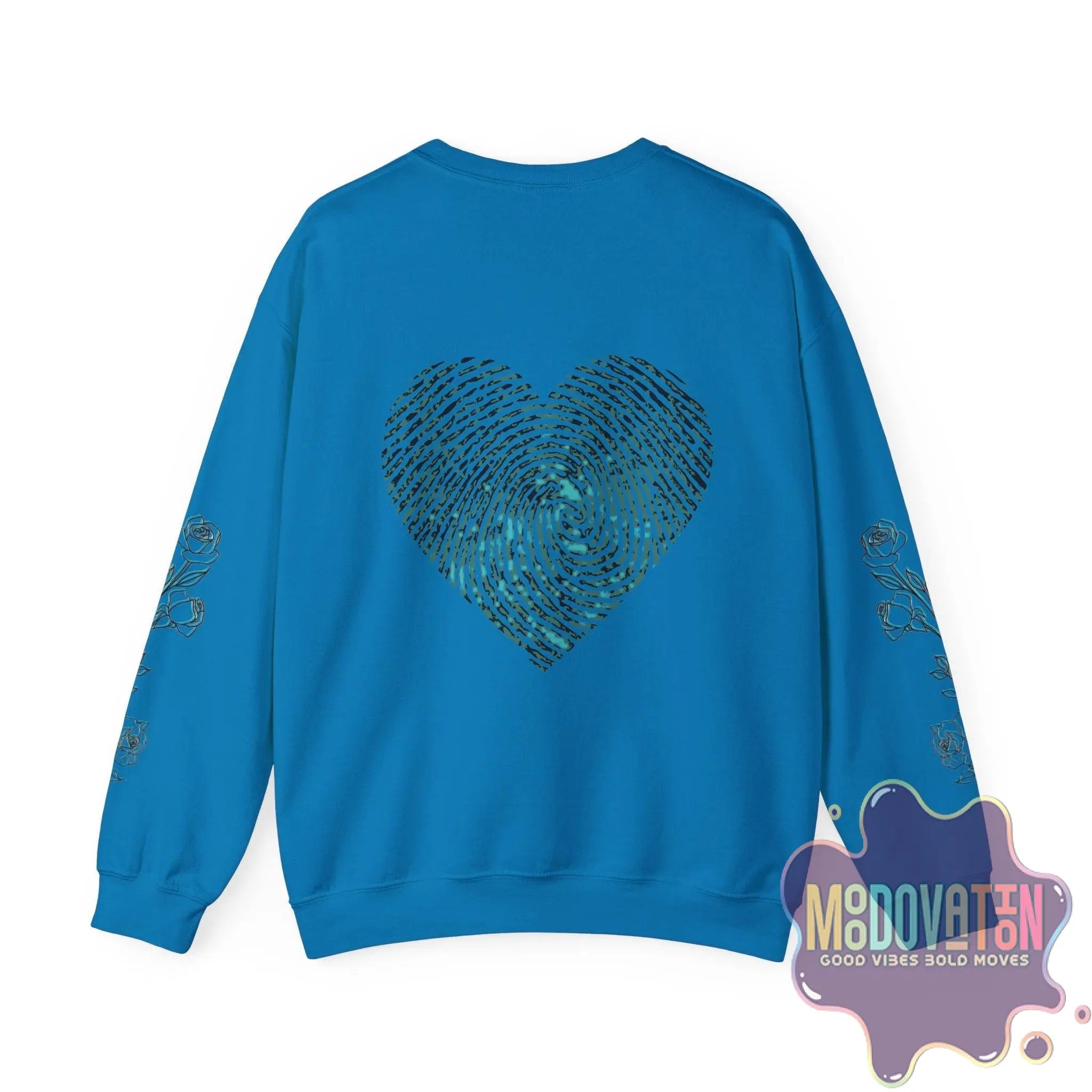 Feeling Is Healing Unisex Heavy Blend Crewneck Sweatshirt - MOODOVATION