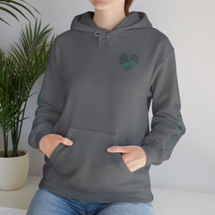 Feeling Is Healing - Unisex Statement Sleeve Hoodie