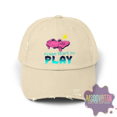 Game Over - Unisex Distressed Vintage Hat - MOODOVATION