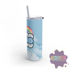 Good Things Skinny Matte Tumbler 20oz-  Sky Blue - MOODOVATION