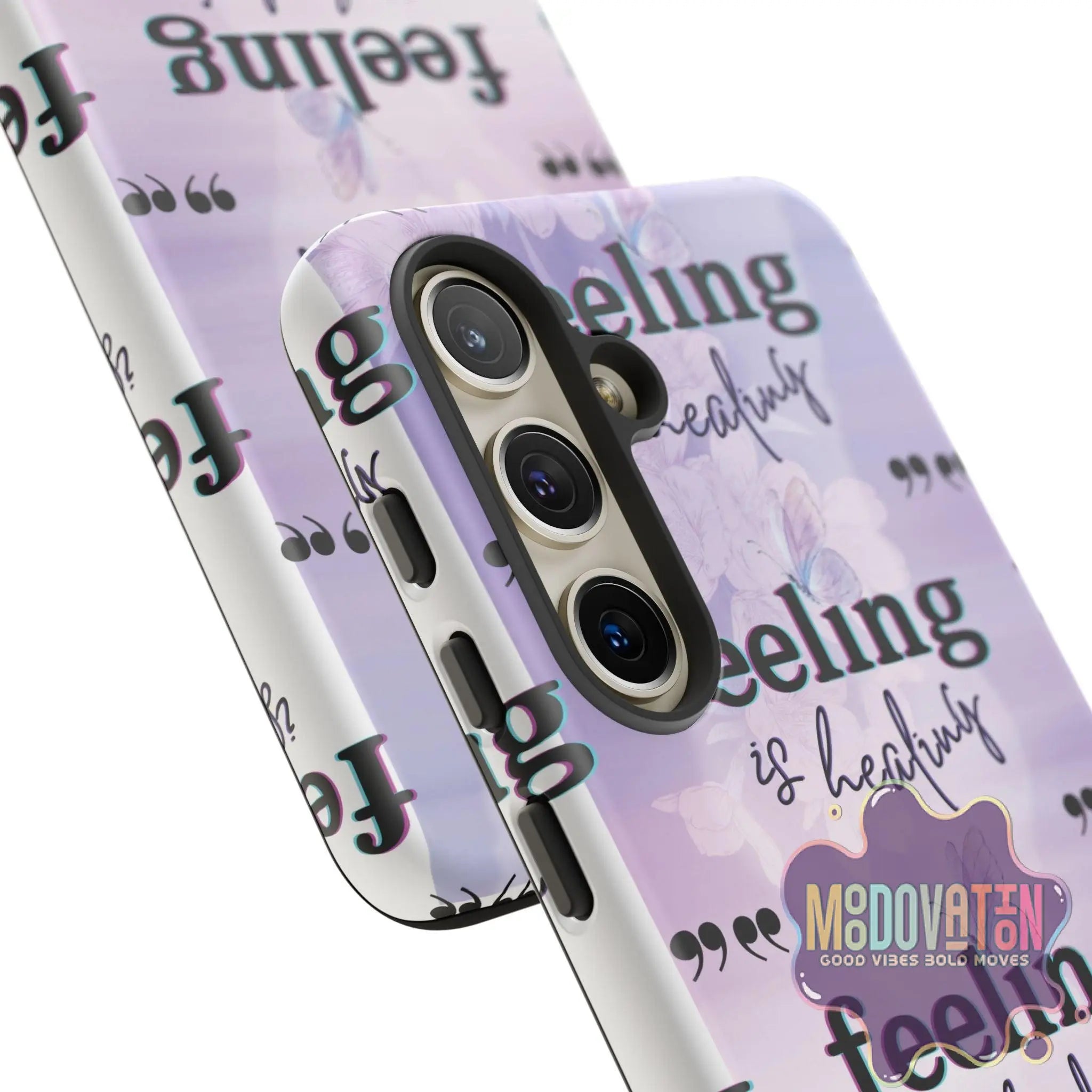 Feeling Is Healing Phone Case - Lilac - MOODOVATION